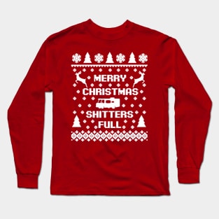 Shitters Full Merry Christmas Long Sleeve T-Shirt